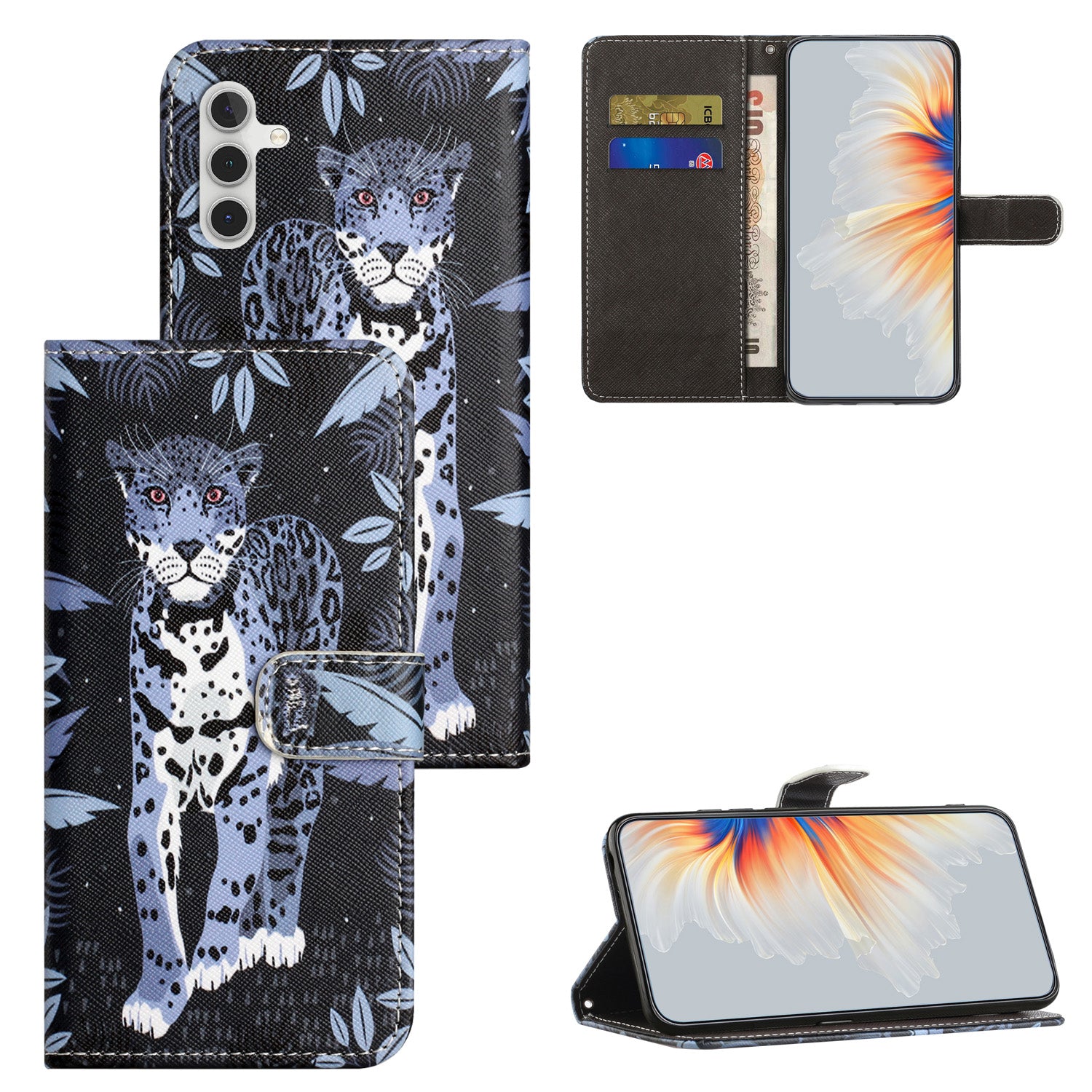 Pouzdro na peněženku pro Samsung Galaxy A24 4G 3D potisk vzoru Flip PU kožený stojánek kryt telefonu Pouzdro na peněženku pro Samsung Galaxy A24 4G 3D potisk vzoru Flip PU kožený stojánek kryt telefonu